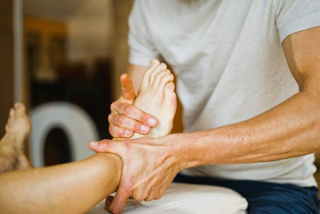 Jonte Witte Osteopathische Behandlung Fuß